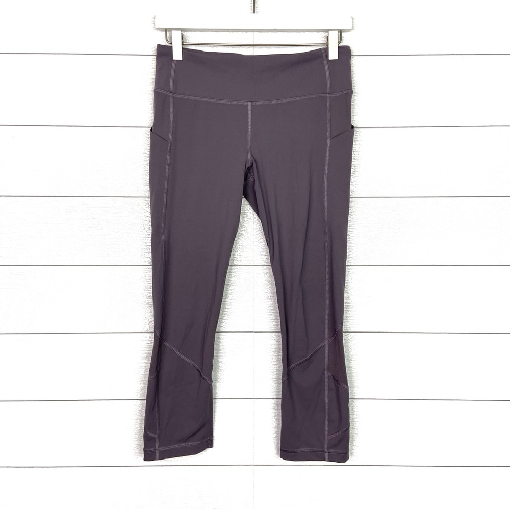 LULULEMON Pace Rival Crop Legging Purple 6